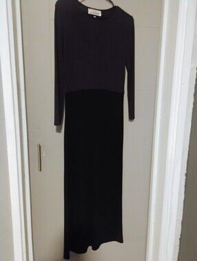 Long Sleeve Black Maxi Dress by Holt Renfrew